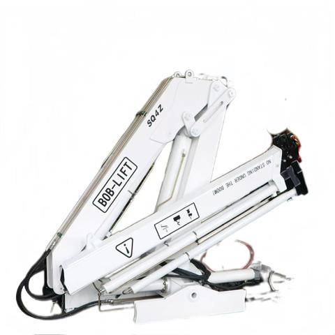 رافعة مثبتة على شاحنة بذراع مفصل 4 طن