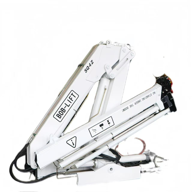 رافعة مثبتة على شاحنة بذراع مفصل 4 طن